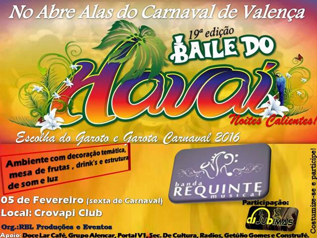 19ª Edição do Baile agitará Valença