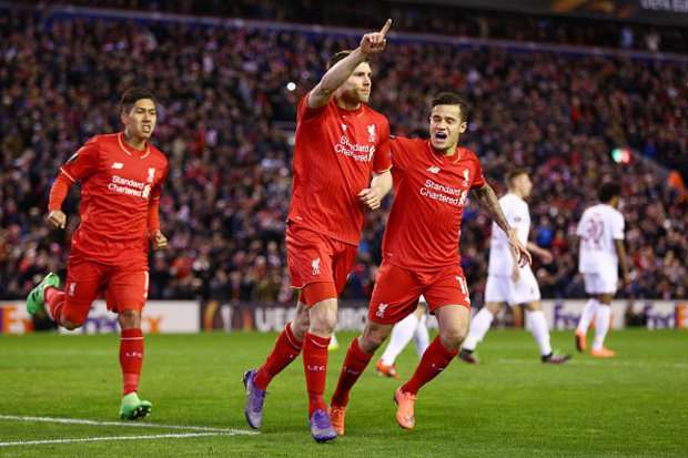 Liverpool avança com vitória magra; outros seis também se classificam para as oitavas