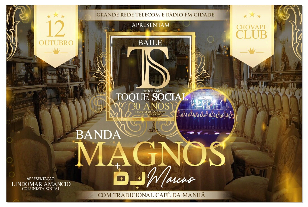 Baile Toque Social, o mais esperado pela Sociedade Valenciana