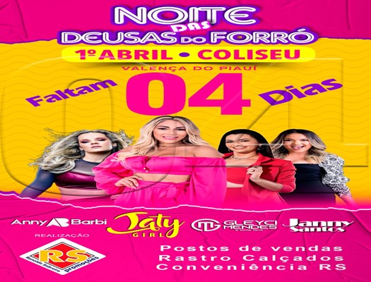 Noite das Deusas do Forró em Valença