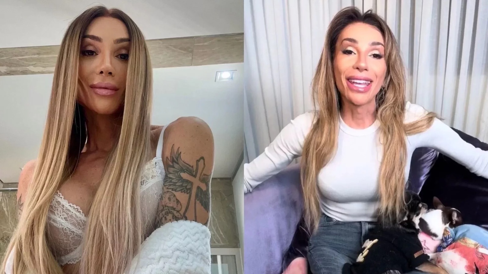 Finalmente Maya Massafera resolveu falar com a nova voz após cirurgia