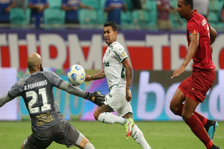 Palmeiras empata com o Bahia e soma sétima partida sem vencer na temporada