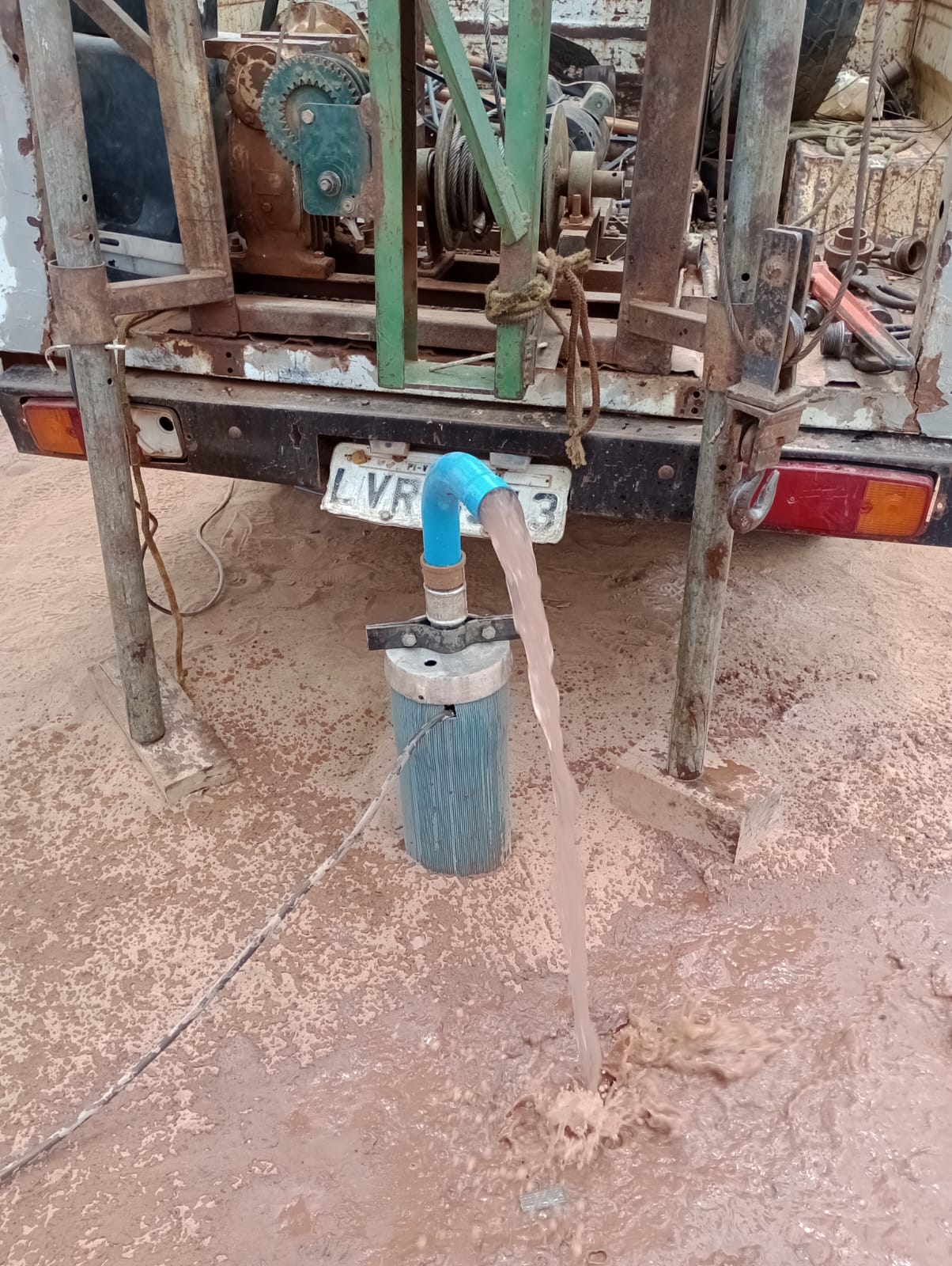 Prefeitura de Valença perfura poço tubular na Comunidade Nova Esperança