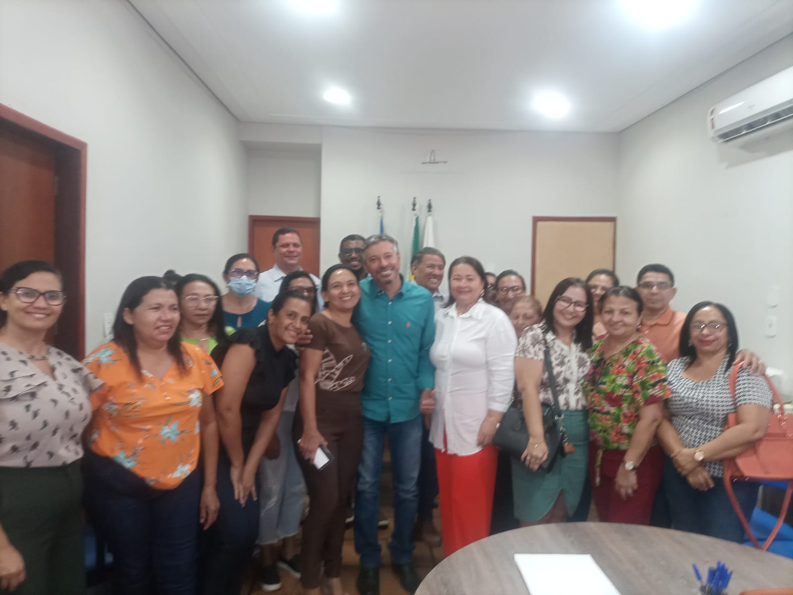 Prefeito Marcelo Costa reuniu-se com os técnicos de enfermagens de Valença