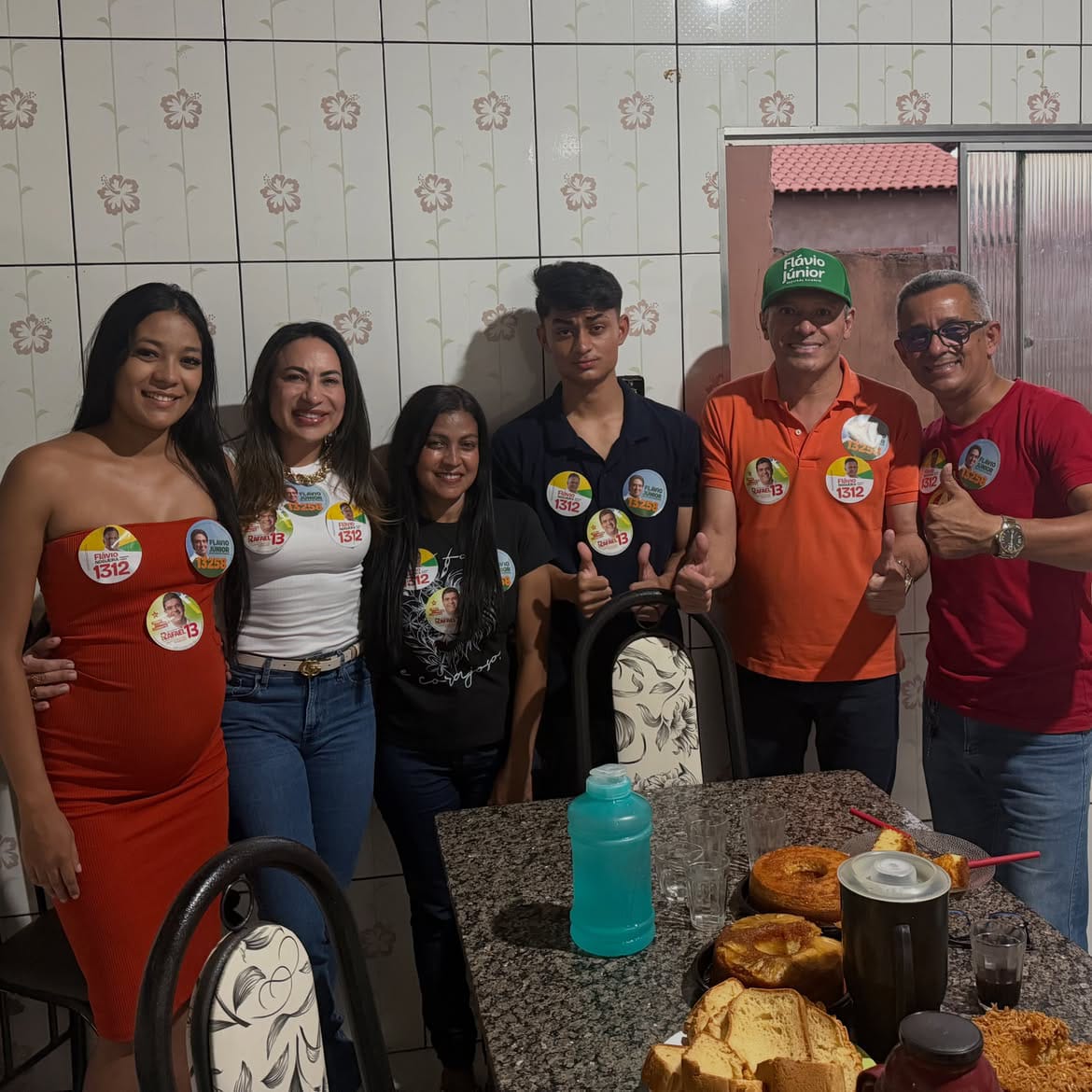 Radialista Evandro Ferreira recebe o Prefeito Marcelo Costa em sua residência