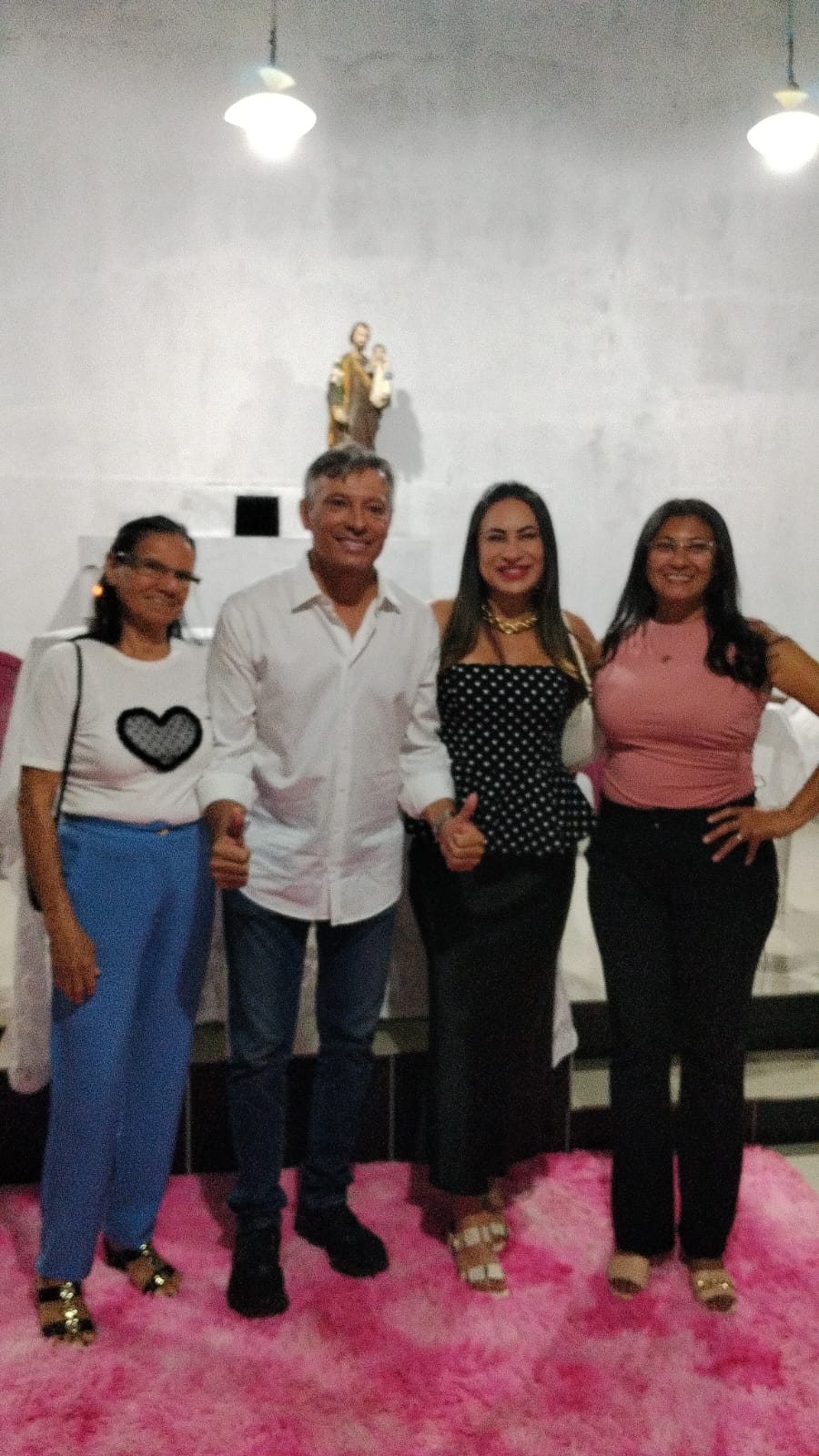 Prefeito Marcelo Costa marca presença na abertura dos Festejos de Santa Rosa de lima
